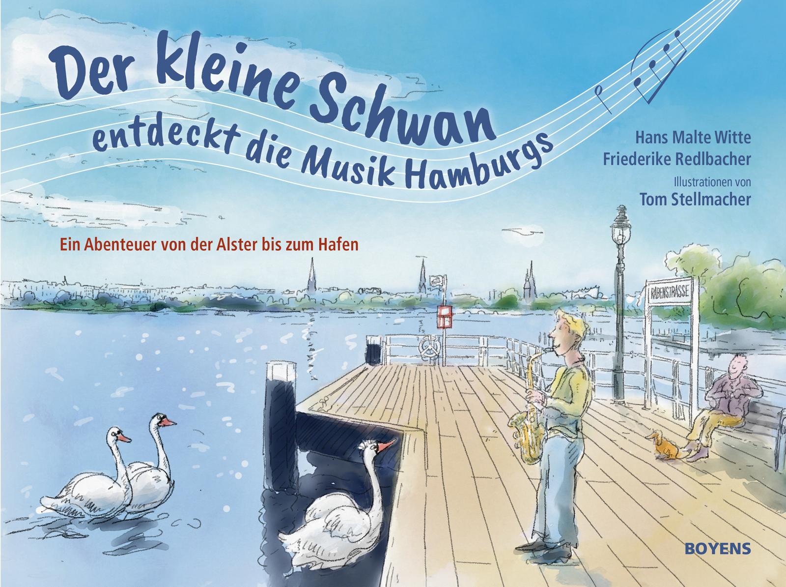 Der kleine Schwan entdeckt die Musik Hamburgs