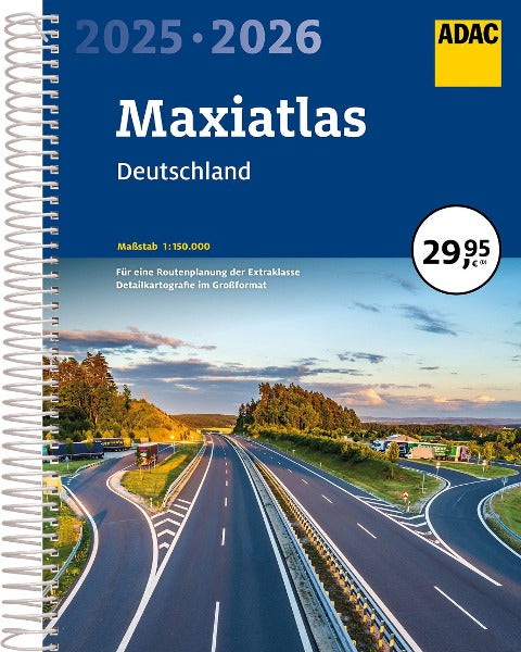 ADAC Maxiatlas 2025/2026 Deutschland 1:150 000