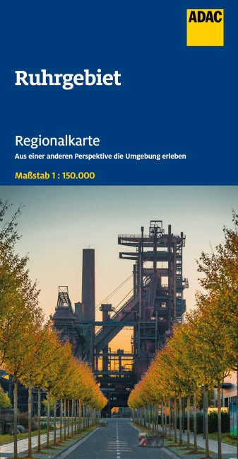 Ruhrgebiet, Köln, Münster 1:150.000 - ADAC Regionalkarte