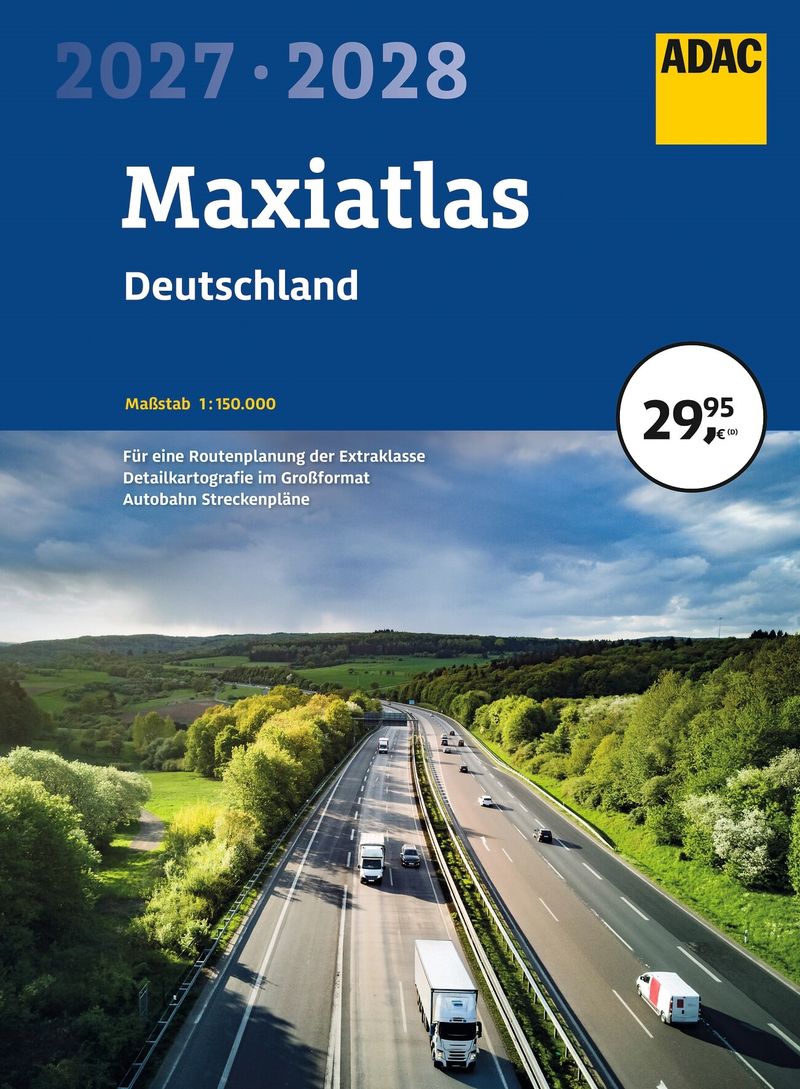 ADAC Maxiatlas 2027/2028 Deutschland 1:150 000