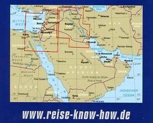 Naher Osten 1:1,2 Mio. - Reise Know How