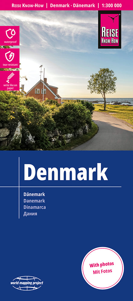 Dänemark 1:300.000 - Reise Know How Straßenkarte