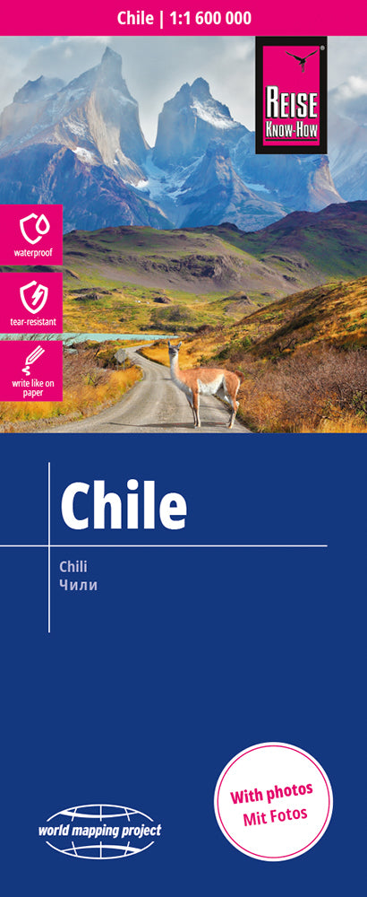 Chile 1:1,6 Mio. Reise Know-How
