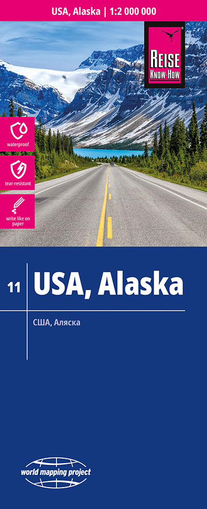 USA 11,  Alaska 1:2 Mio. - Reise Know How