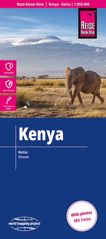 Kenia 1:950.000 Reise Know-How