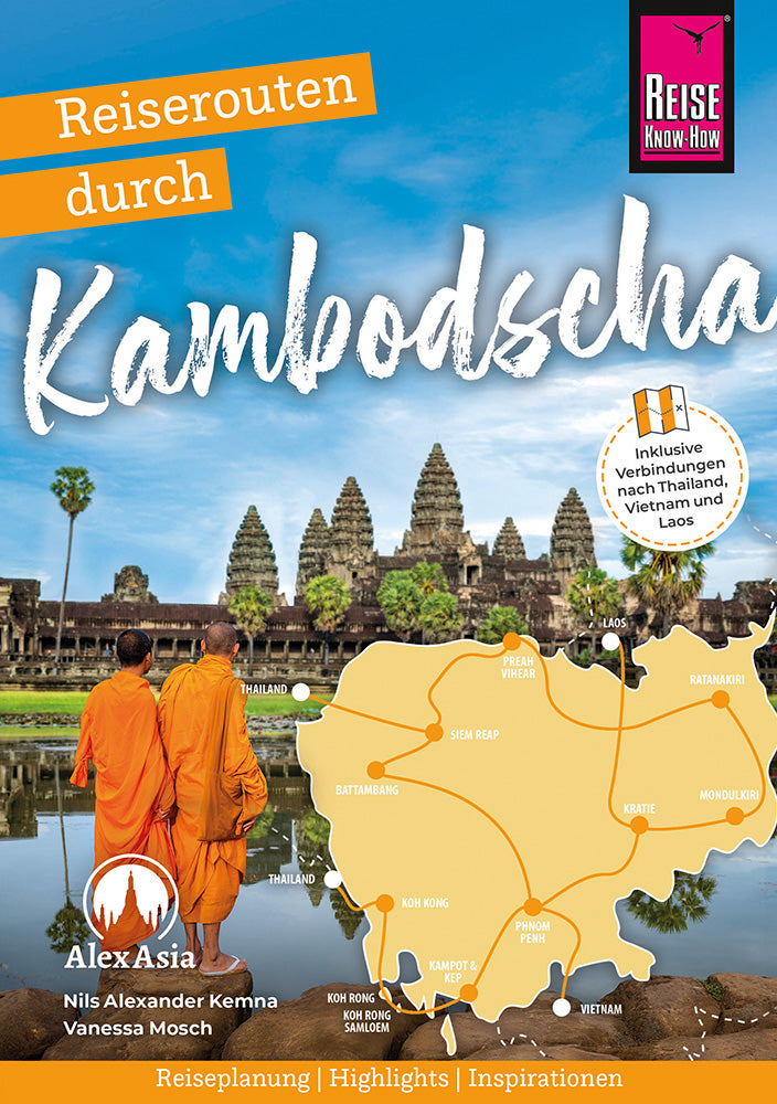 Reiserouten durch Kambodscha