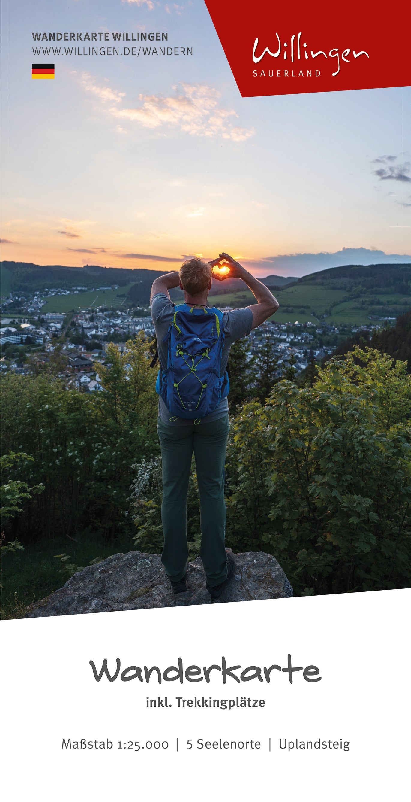 Willingen / Naturjuwel Diemelsee 1:25.000 - Wanderkarte