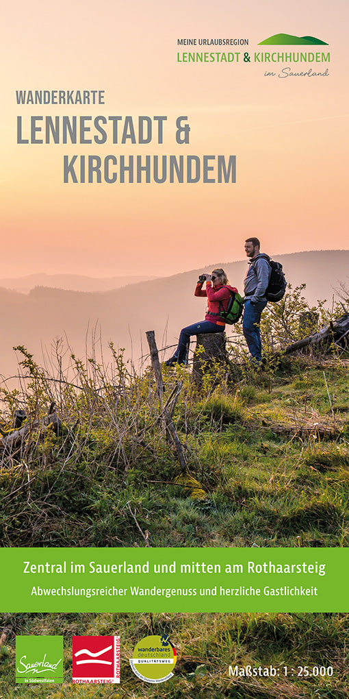Lennestadt & Kirchhundem 1:25.000 - Wanderkarte