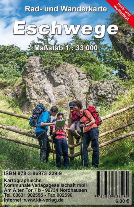 Eschwege 1:33.000 - Rad- und Wanderkarte