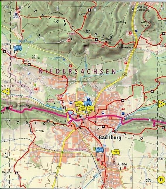 hermannsweg zelten Hermannsweg - Rheine