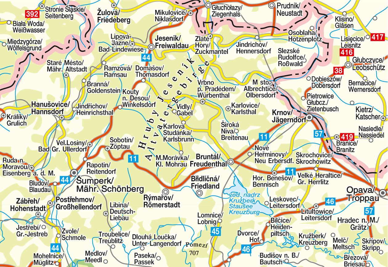 CR306 Altvatergebirge - 1:100.000