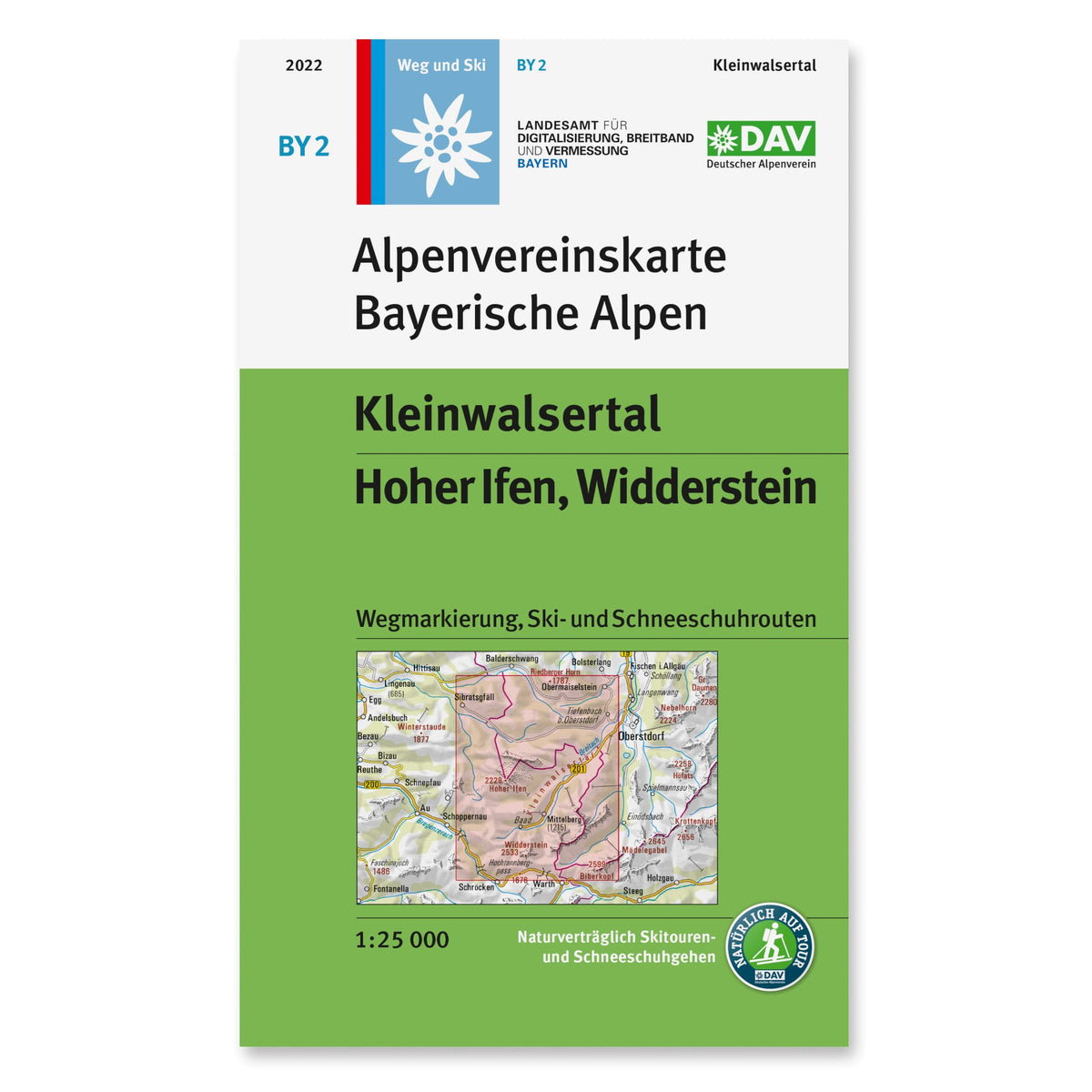 BY2 Bayerische Alpen - Kleinwalsertal 1:25.000 - Alpenverein
