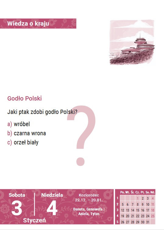 Sprachkalender Polnisch 2026