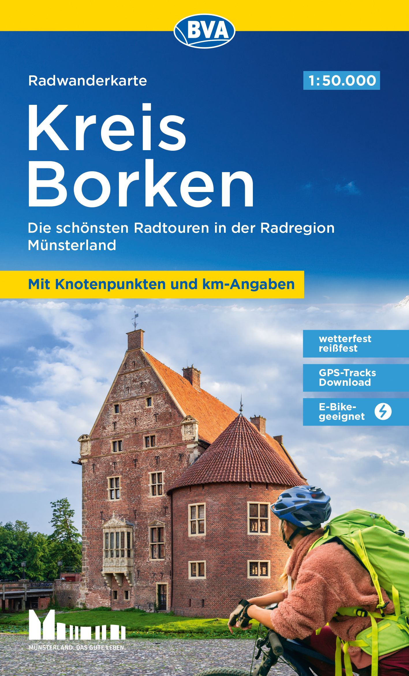 Kreis Borken 1:50.000 - BVA Fahrradkarte