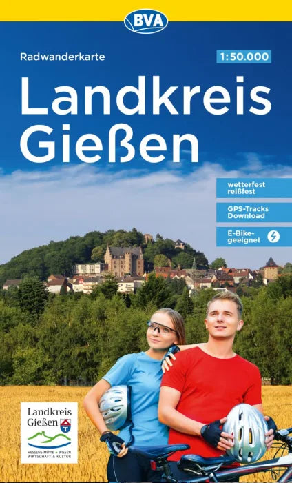 Landkreis Gießen 1:50.000 - BVA Fahrradkarte