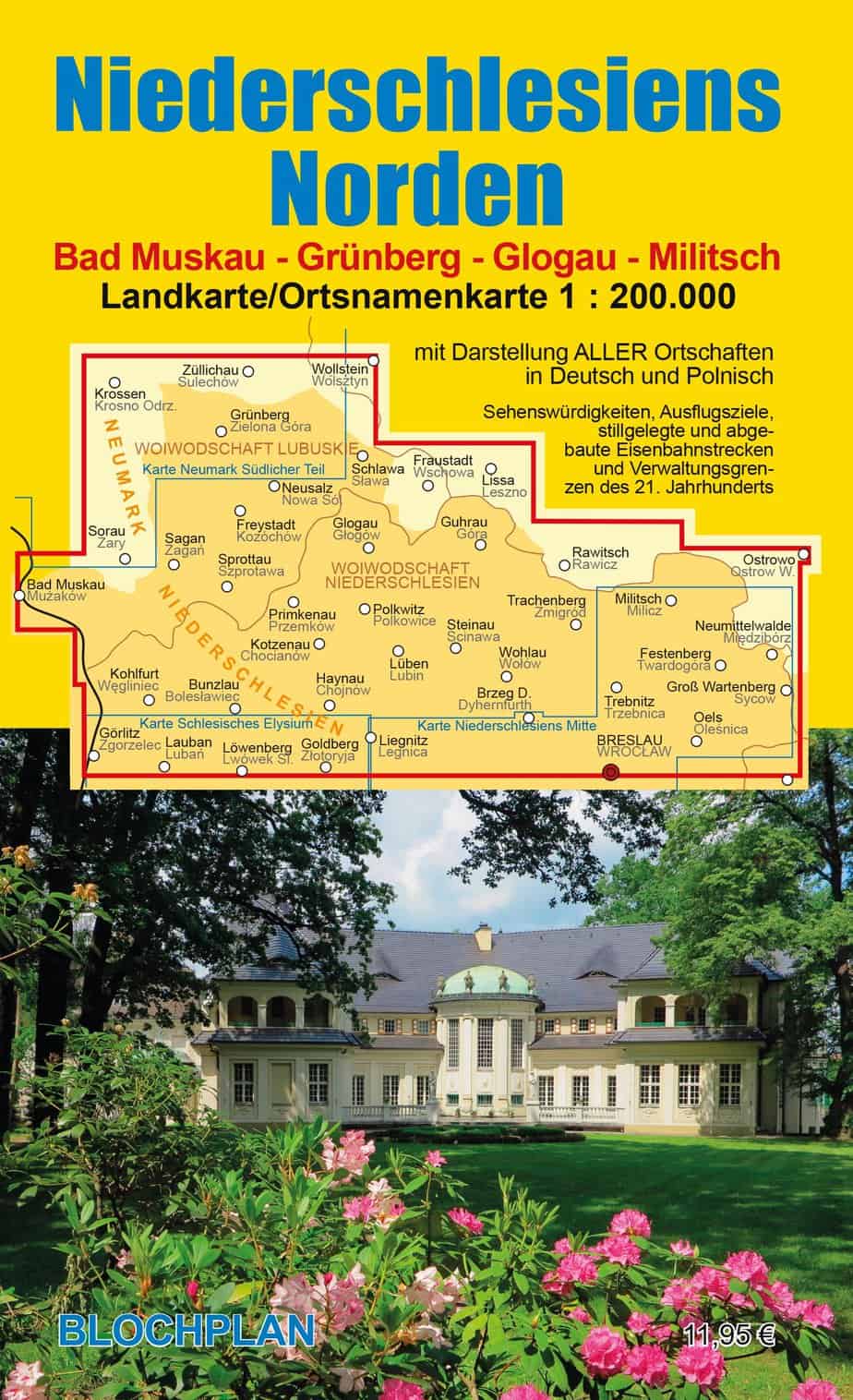 Niederschlesiens Norden 1:200.000