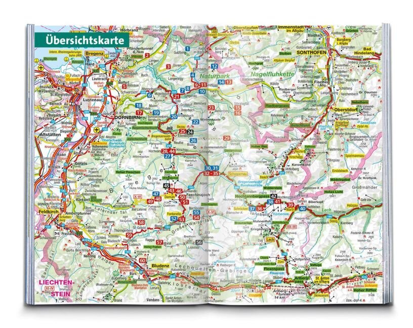 Bregenzerwald und Großes Walsertal - Kompass Wanderführer