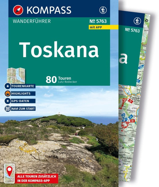 KOMPASS Wanderführer Toskana