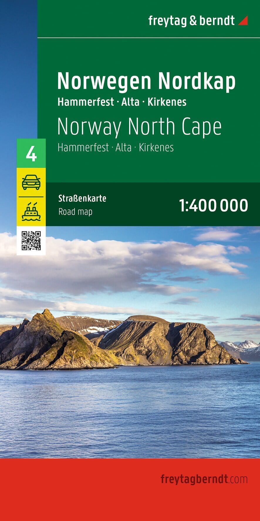 Norwegen Nordkap (Blatt 4) - 1:400.000