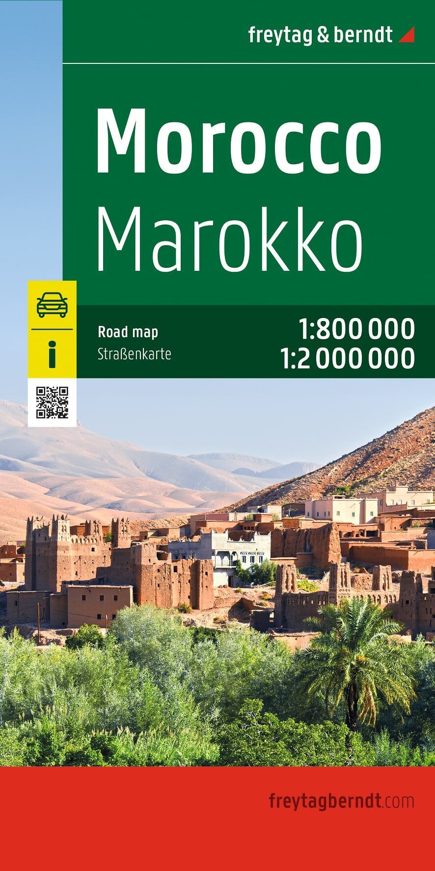 Marokko - 1:800.000 (1:2 Mio.)