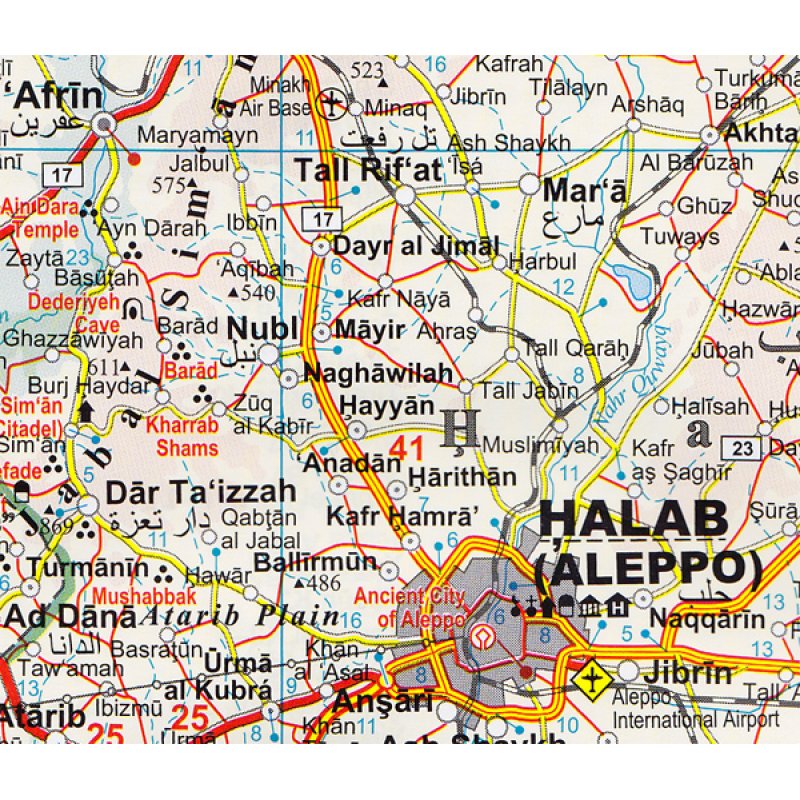 Syria - Lebanon 1:750.000