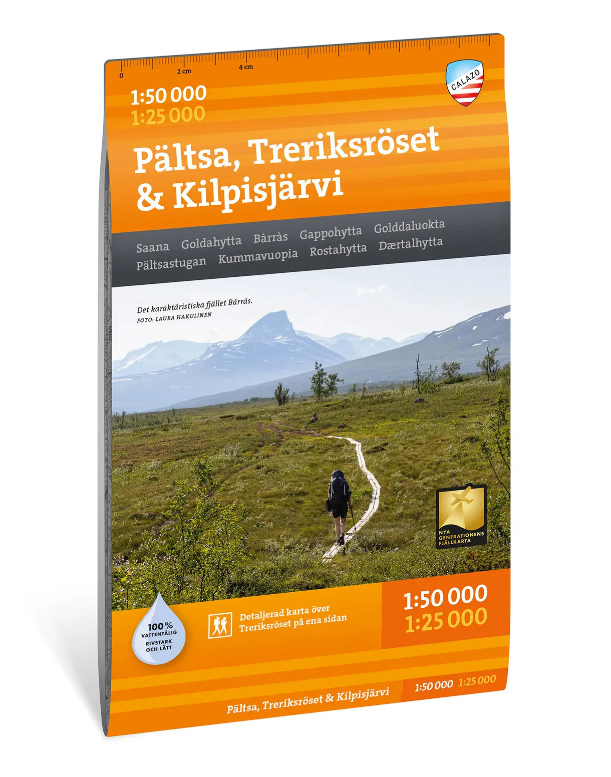 Pältsa Treriksröset Kilpisjärvi 1:50 000/1:25 000