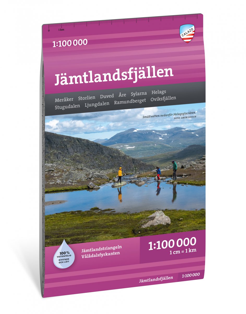 Jämtlandsfjällen 1:100.000