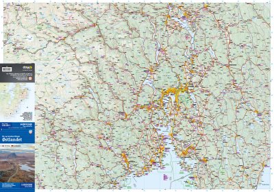 Norwegen Ost 1:350.000 - Calazo Straßenkarte