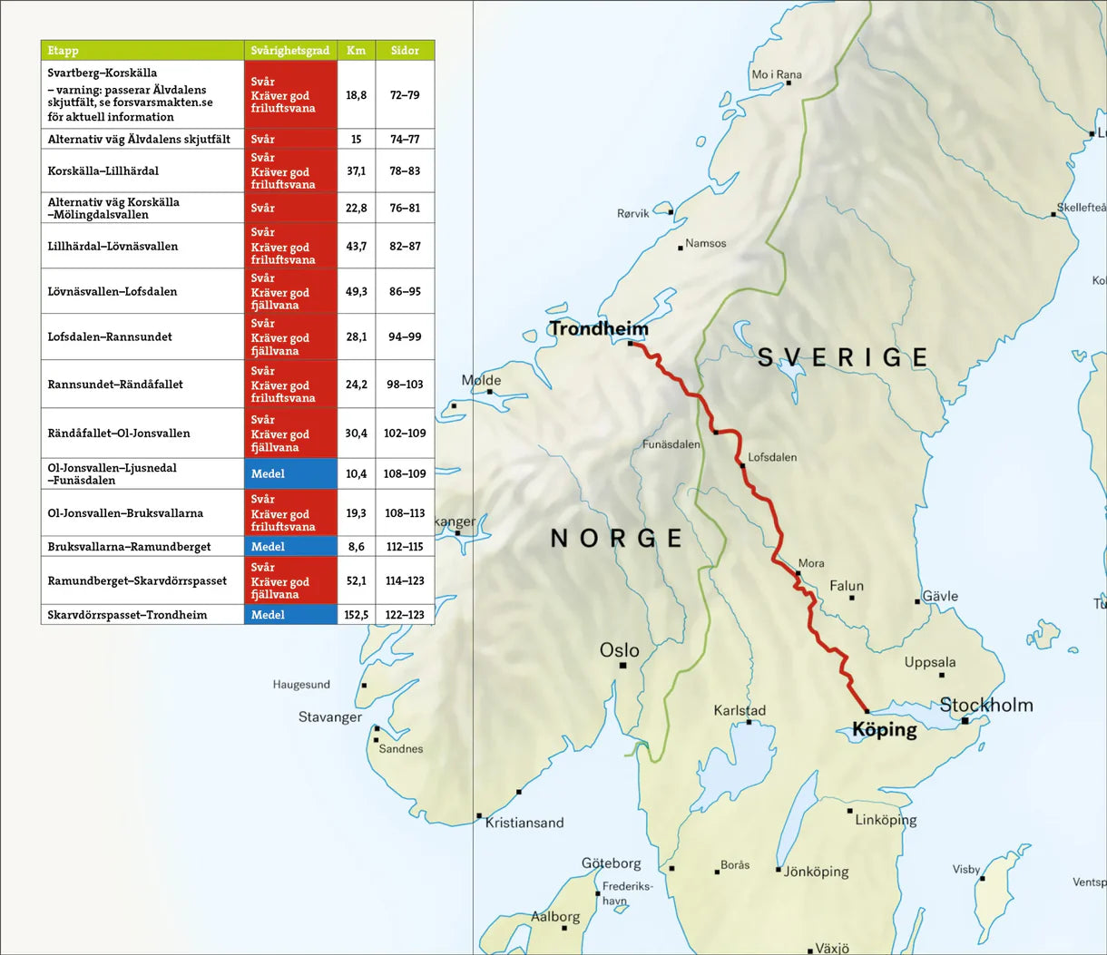 Romboleden 1:50.000 Friluftsatlas