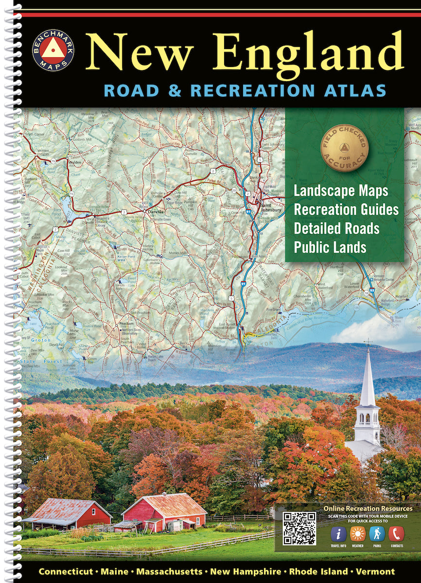New England Road & Recreation Atlas