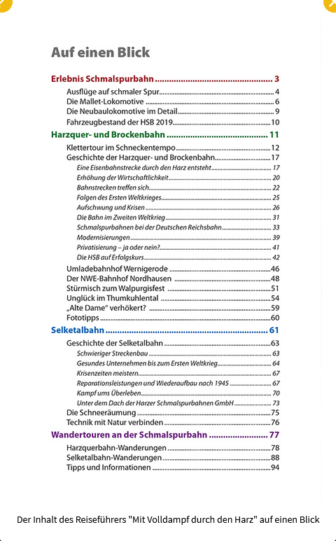 Mit Volldampf durch den Harz