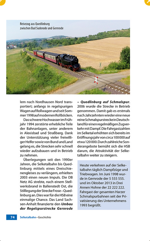 Mit Volldampf durch den Harz