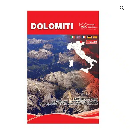 Dolomiti - 1:170.000