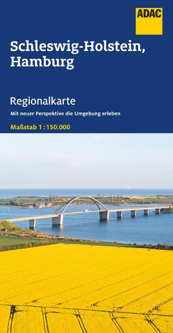 Schleswig-Holstein/Hamburg 1:150.000 - ADAC Regionalkarte