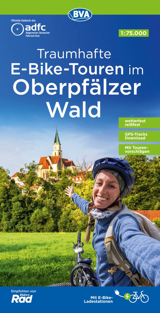 Oberpfälzer Wald - ADFC Regionalkarte