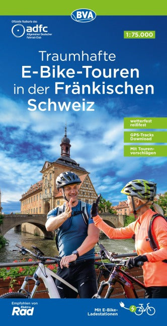 Fränkische Schweiz 1:75.000 Regionalkarte