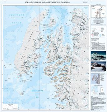 Adelaide Island and Arrowsmith Peninsula 1:250.000