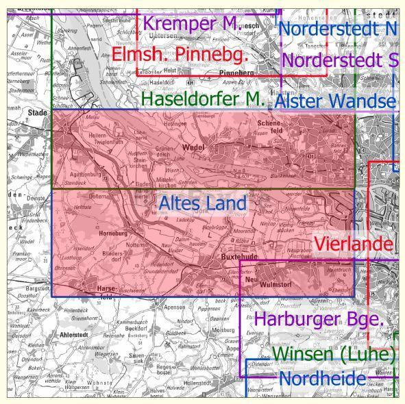 Altes Land 1:40.000