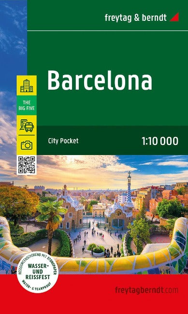 Barcelona 1:10.000 Cityplan