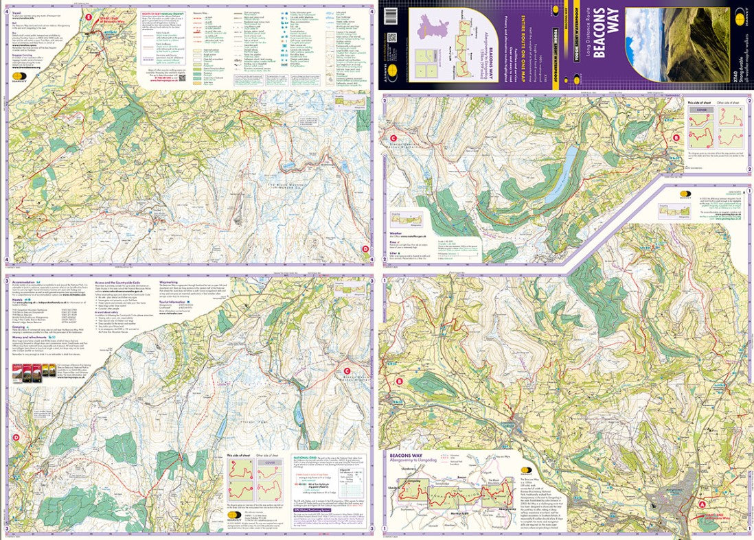 Beacons Way 1:40.000