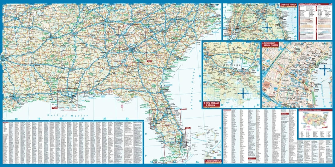 USA Southeast - 1:3 Mio