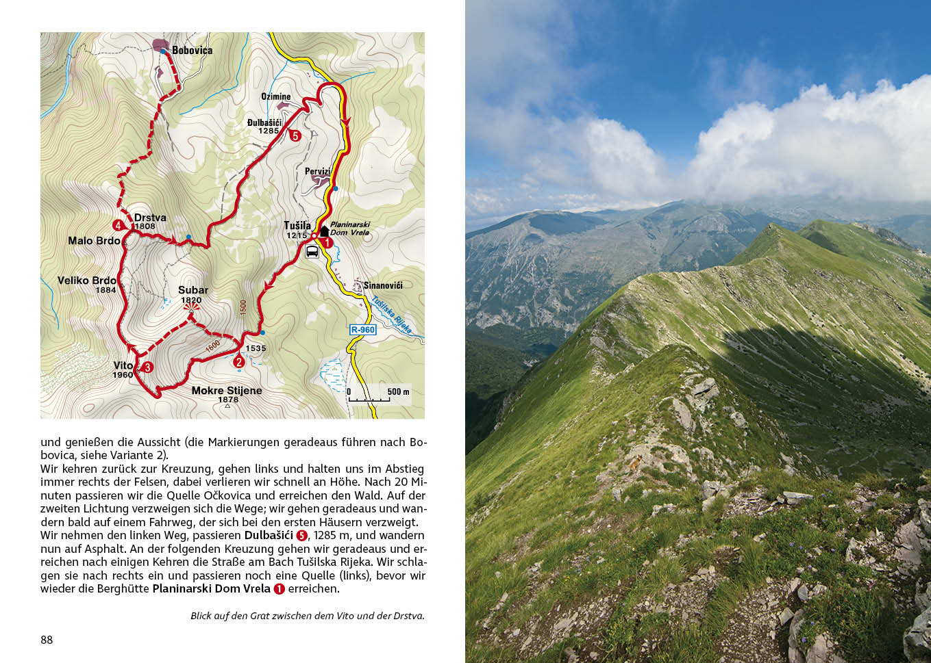 Bosnien und Herzegowina der Süden - Rother Wanderführer