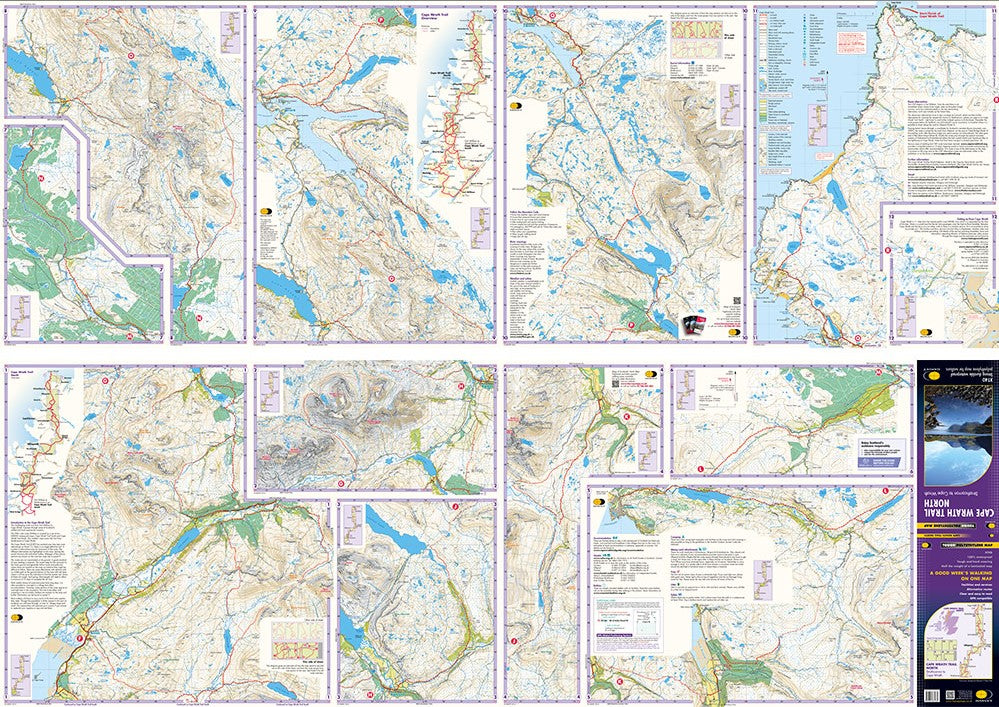 Cape Wrath Trail North 1:40.000
