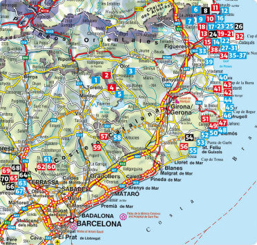 Costa Brava - Rother Wanderführer