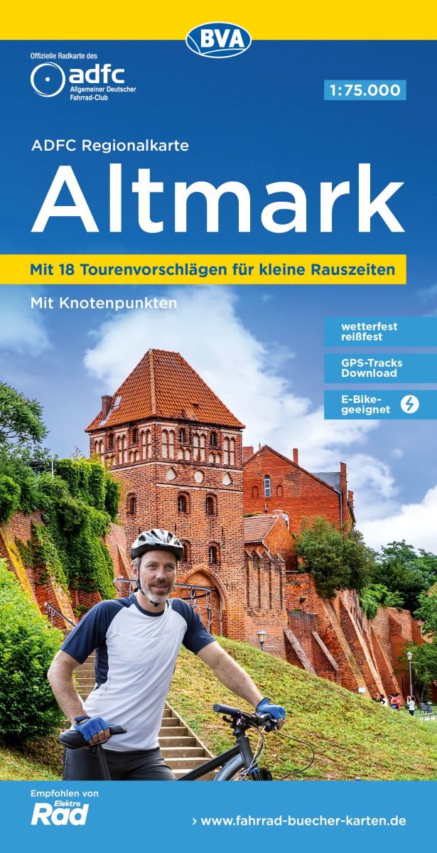 Altmark - ADFC Regionalkarte