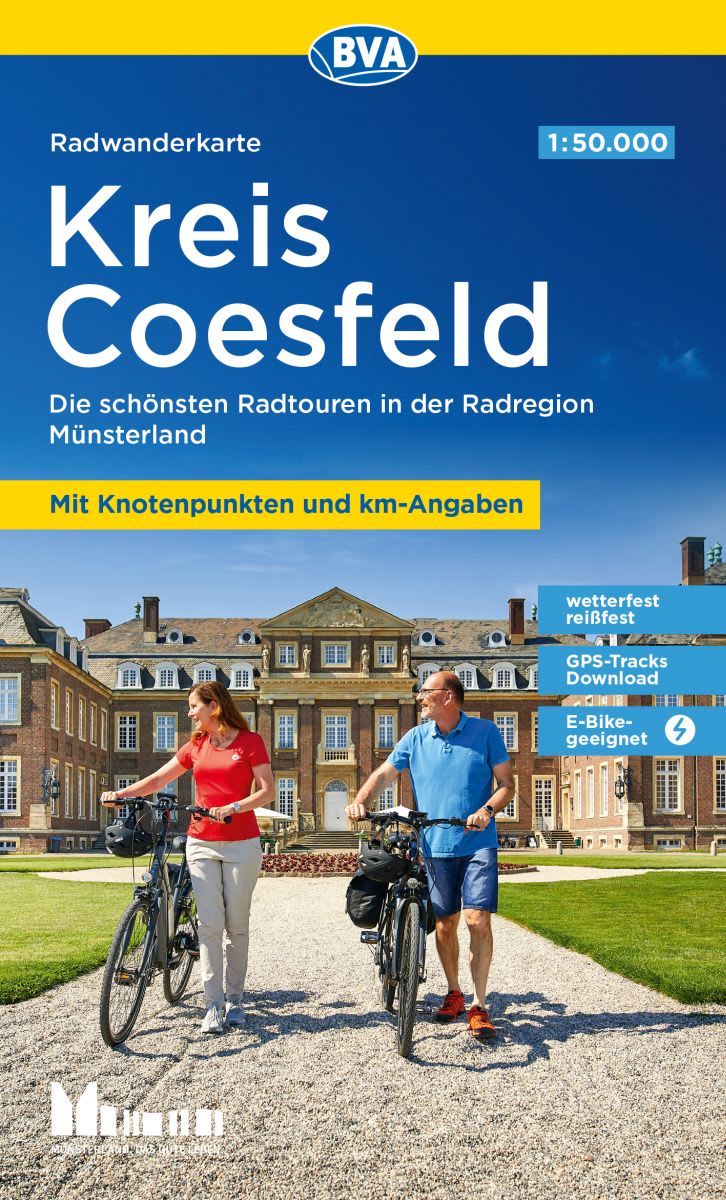 Kreis Coesfeld 1:50.000 - BVA Fahrradkarte