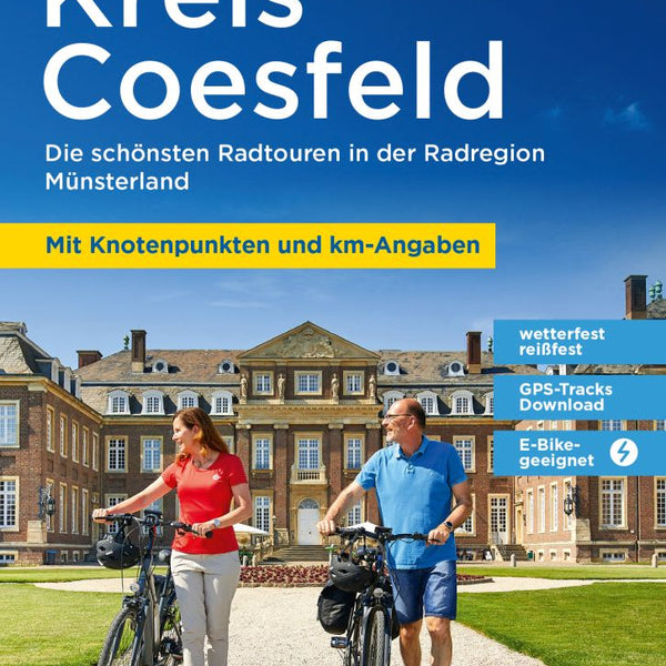 fahrrad kaufen coesfeld Kreis Coesfeld 1:50.000 Fahrradkarte Radregion Münsterland