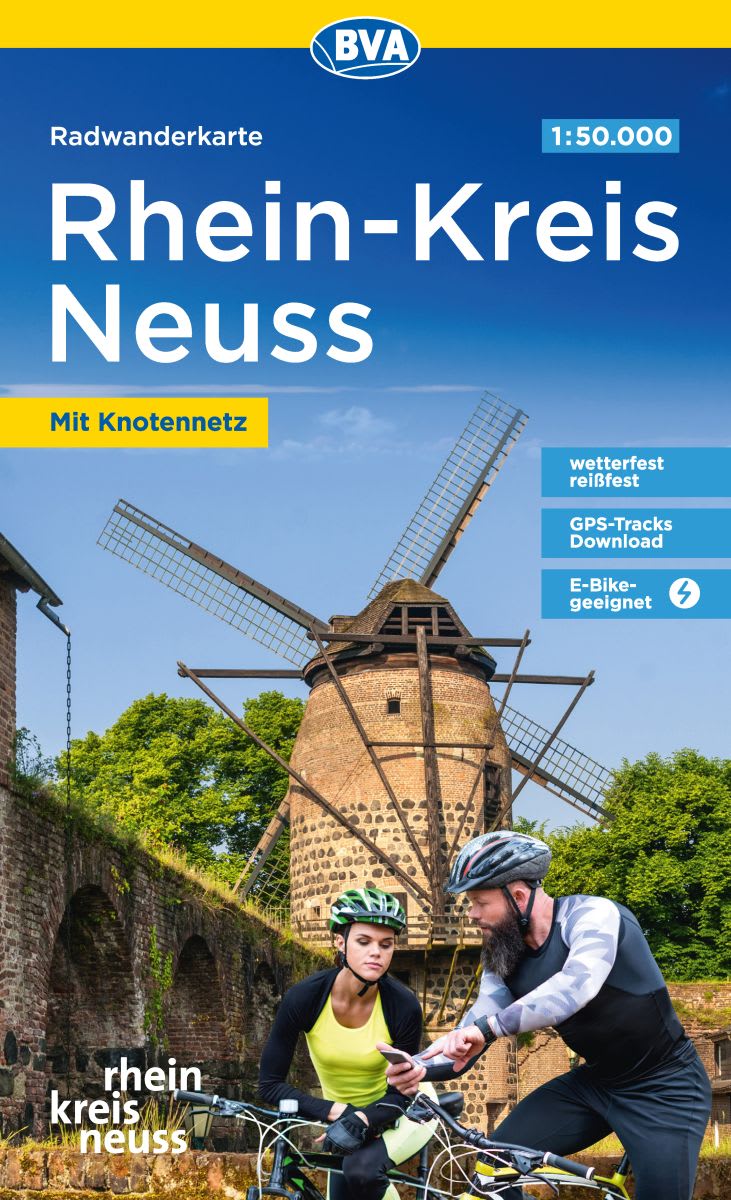 Neuss - Rhein-Kreis 1:50.000 Fahrradkarte