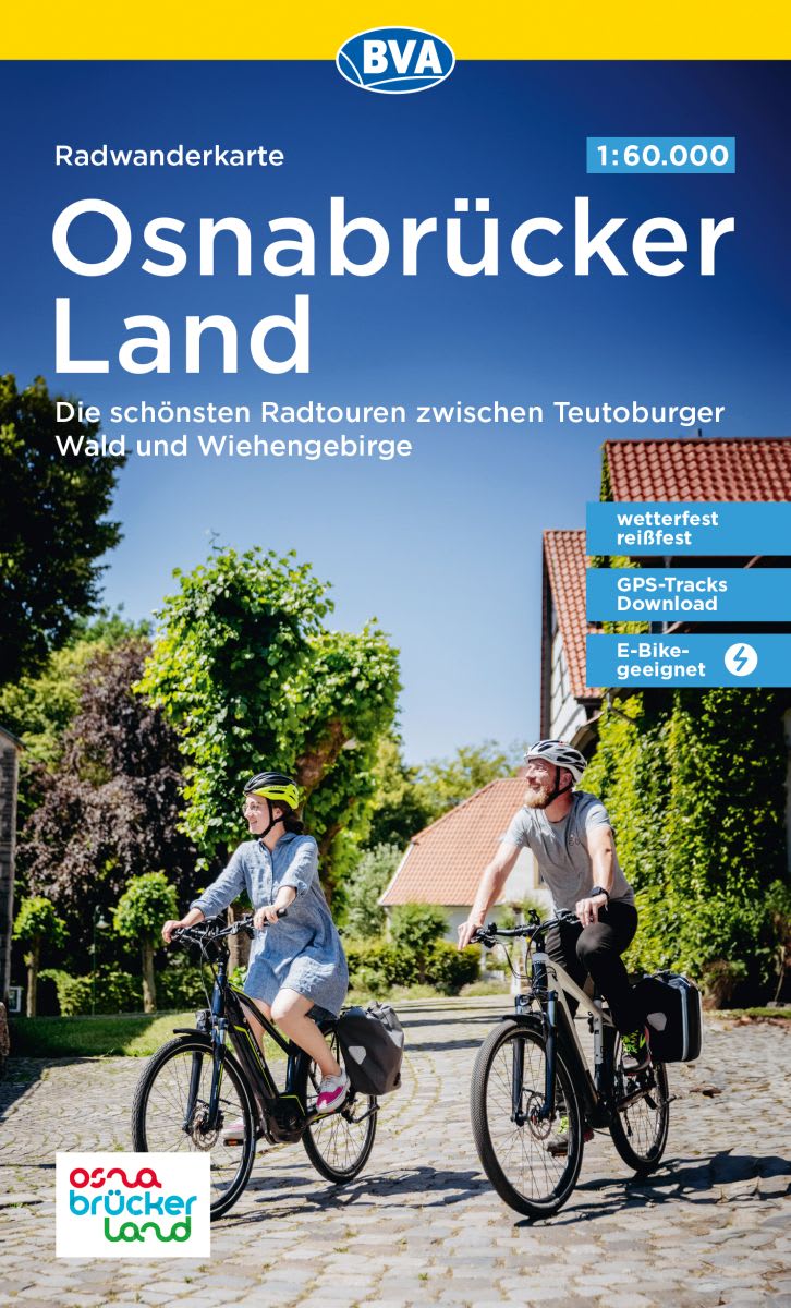 Osnabrücker Land 1:60.000 - BVA Fahrradkarte