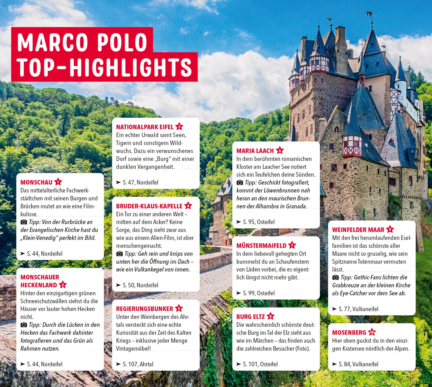 Eifel - Marco Polo Reiseführer